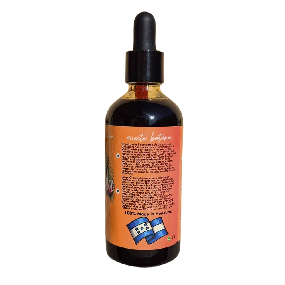 Aceite de batana natural (Batana Oil) para fortalecer el cabello castigado